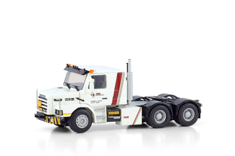 WSI SCANIA 3 SERIES TORPEDO 6X4 Team Heavy Lift 1:50 Truck Pre-built Model