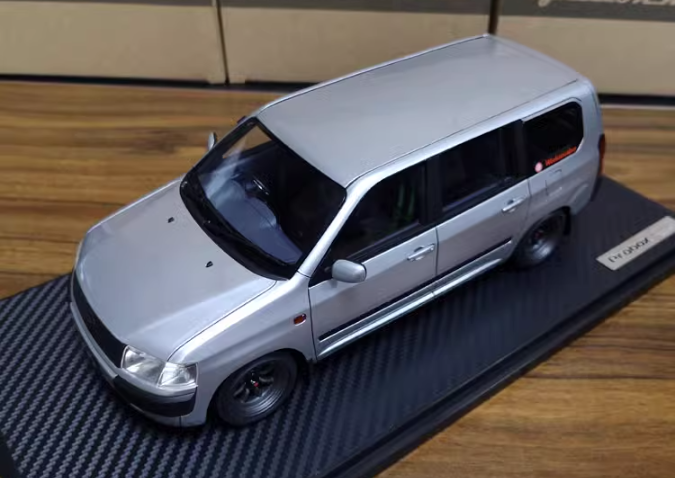 Ignition Model Toyota Probox GL NCP51V MPV silver 1:18car Pre-a Model