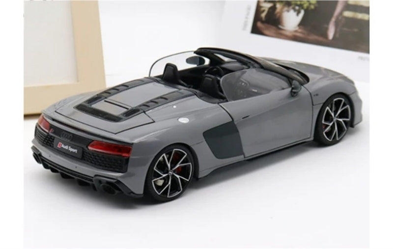 1:18 AUDI R8 Sport 2021 Nado Grey KengFai convertible version DIECAST Model