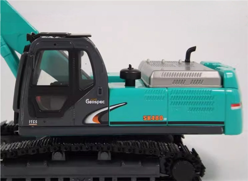 KOBELCO SK480LC-8 long arm building dismantling machine 1:50 Truck Pre-built Model