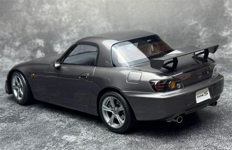 1:18 Honda S2000 TYPE S 2007 Metallic Moonstone Grey MOTORHELIX Limited Edition 499PCS ONLY DIECAST Model