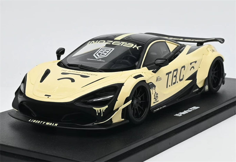 1:18 McLaren LB-Works 720S 2024 off-white GT Spirit  Resin Model