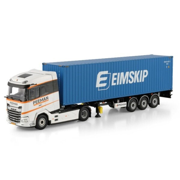 1:50 DAF PEEMAN XG MY25 4X2+ 40FT CONTAINER WSI   DIECAST Model