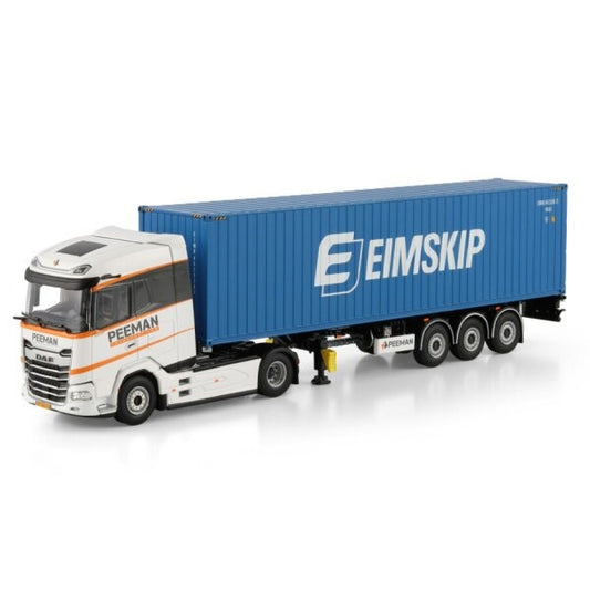 1:50 DAF PEEMAN XG MY25 4X2+ 40FT CONTAINER WSI   DIECAST Model