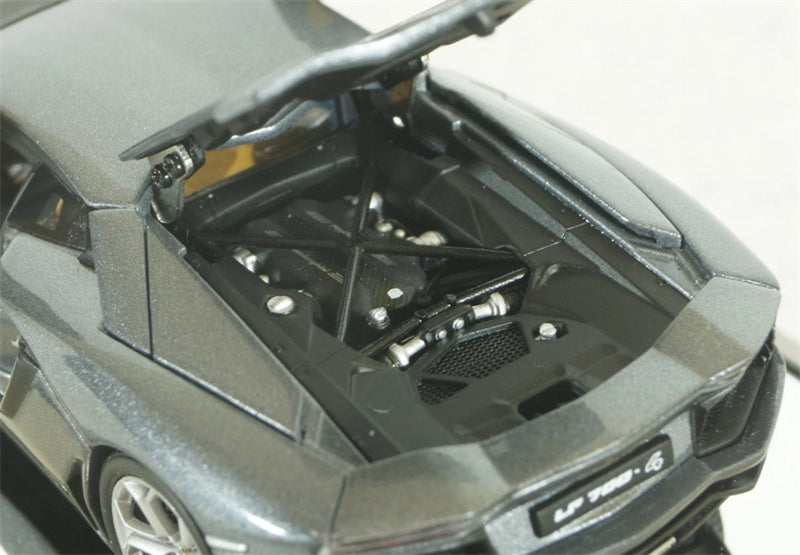 AUTOART Lamborghini LP700-4 supercar grey fully open 1:43 Car Pre-built Model view7