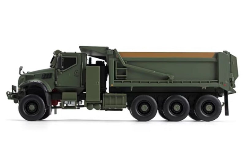 1:50 Mack Tan Mack Defense M917A3 DCP military green Diecast Model view5
