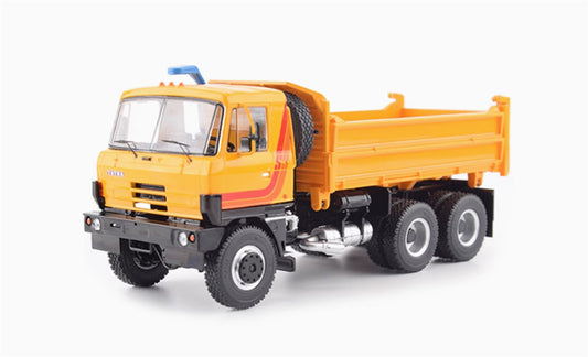 Premium ClassiXXs TATRA 815 S3 Three way unloading Dump Truck Orange 1:43 Truck Pre-built Model