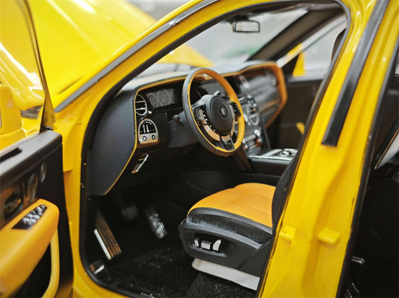 1:18  Cullinan BB  Metallic yellow ROLLS-ROYCE Limited Edition 149PCS ONLY DIECAST Model