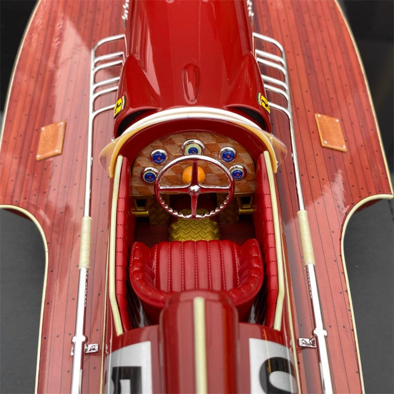 1:18 Ferrari Hydroplane #50 red VMB Resin Ship Model view5