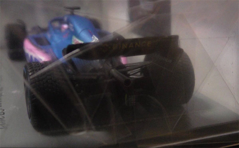 Spark Alpine A522 BWT 7th Monaco GP 2022 FERNANDO ALONSO 1:43 Car Pre-built Model view3