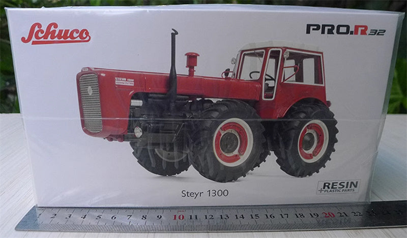 SCHUCO Steyr 1300 tractor wine red 1:32 Truck Pre-built Model
