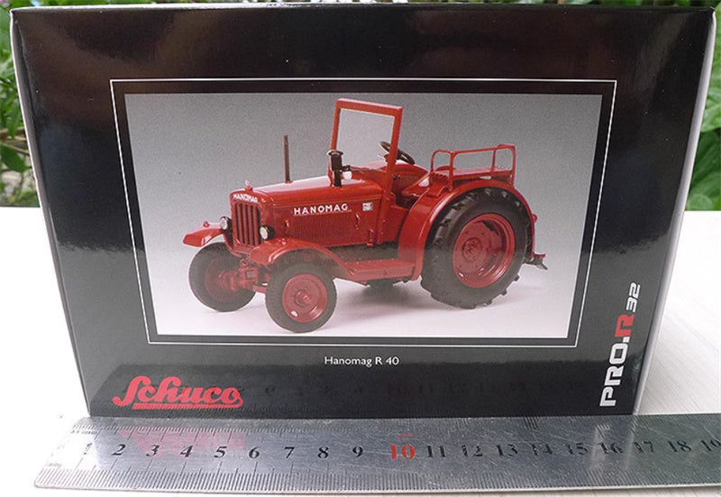 SCHUCO Hanomag R 40 tractor dark red Limited Edition 1000PCS ONLY 1:32 Truck Pre-built Model
