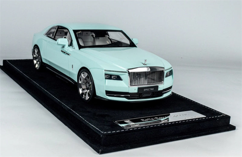 HH Model Rolls Royce SPECTRE Green Limited Edition 50PCS ONLY 1:18 Car Pre-built Model view6