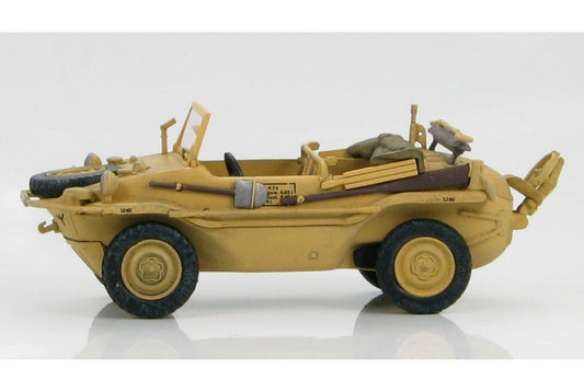 HOBBY MASTER German Wehrmacht (WWII) Schwimmwagen Type 166 VolksWerfer-Brigade 8 1:48 Desert Yellow Color Model  1944