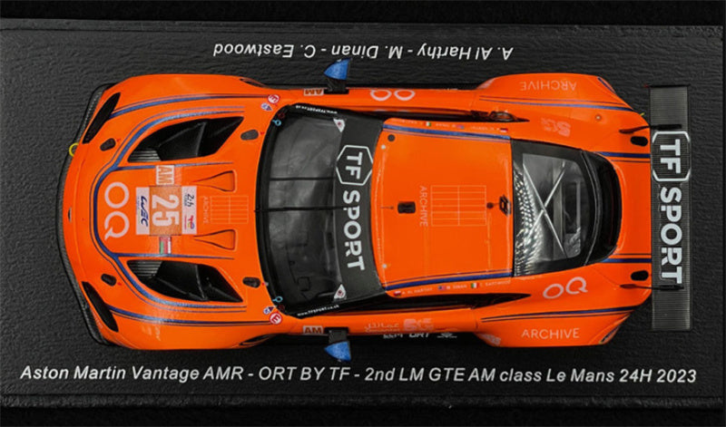 1:43 Spark Aston Martin Vantage AMR-ORT BY TF-2nd LM GTE AM class Le Mans 2023 view4