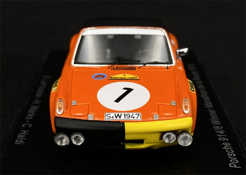 spark Porsche 914/6 Winner Marathon de la Route 1970 1:43 Pre-built Model view5
