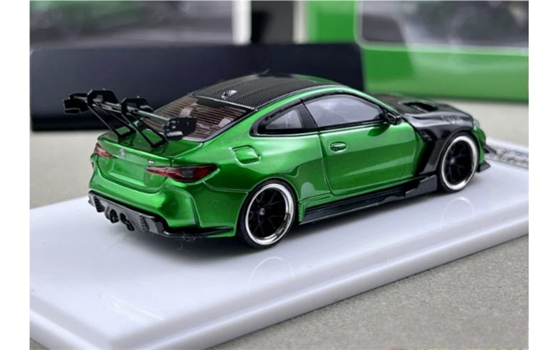 1:64 BMW M4 G82 GTR  emerald green SW  Limited Edition 499PCS ONLY DIECAST Model