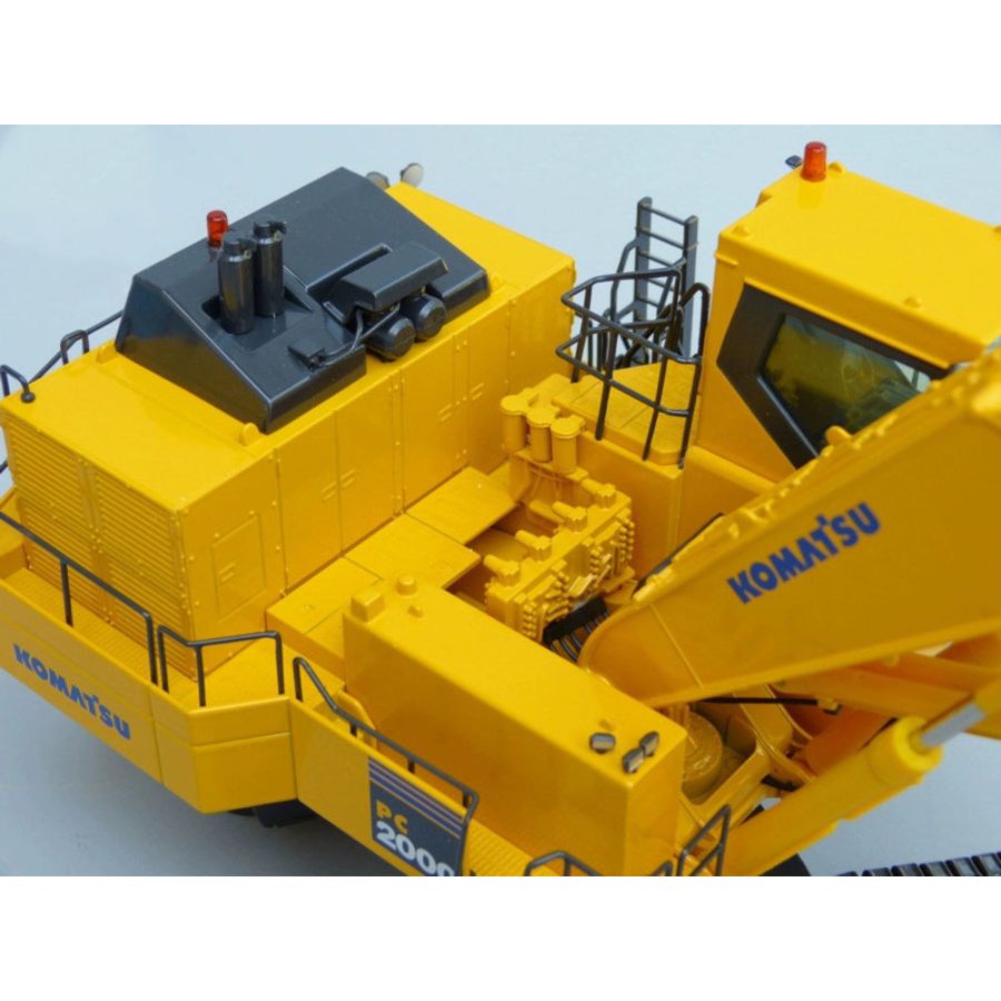 NZG KOMATSU PC2000-8 front shovel excavator 1/50 DIECAST Truck Lorry