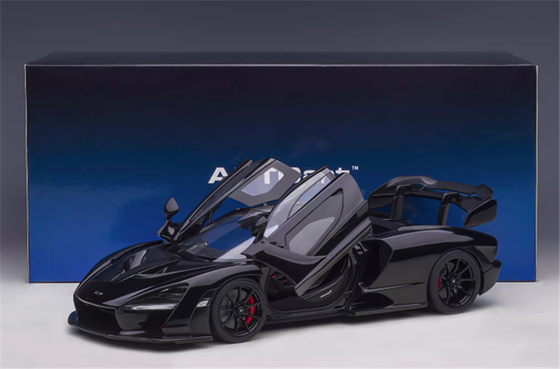 AUTOART McLaren Senna black 1:18car Pre-a Model