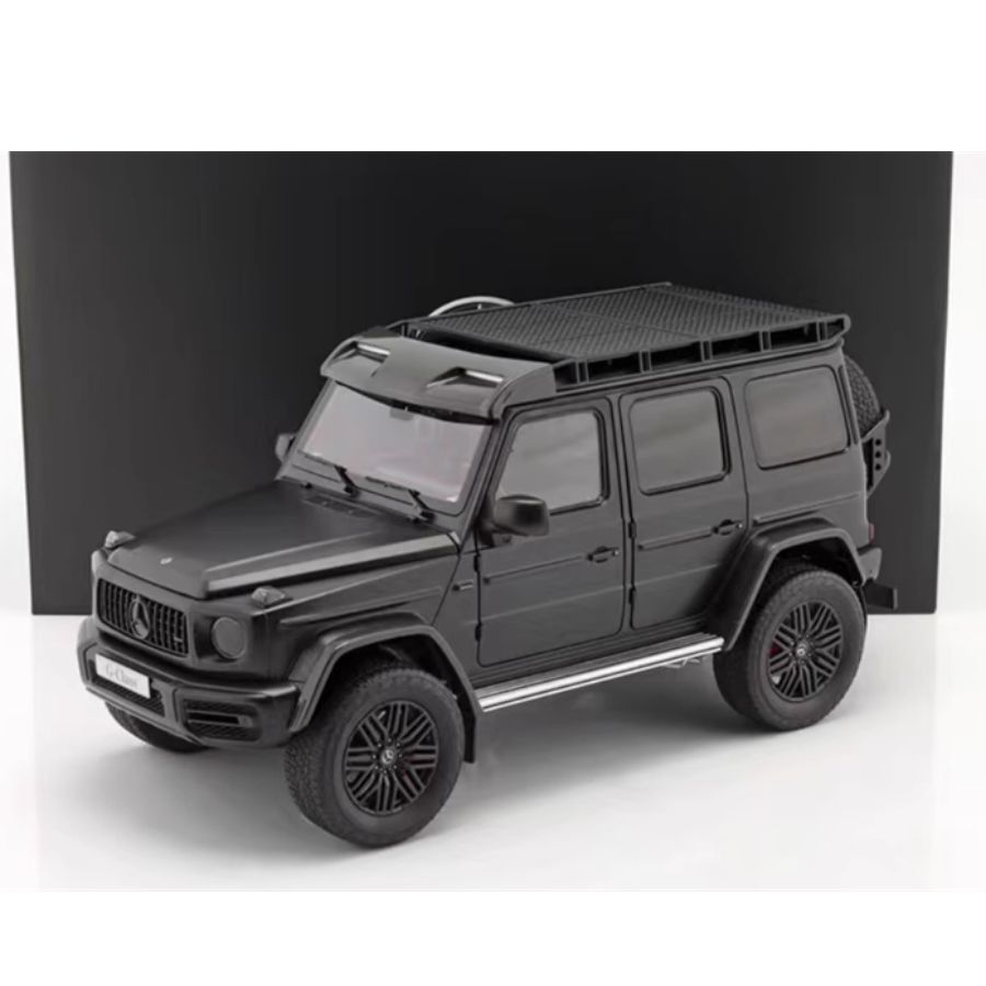 NZG Mercedes Benz G63 4X4 W463 Off road Edition 2023 Dark Night Black 1:12 DIECAST Car