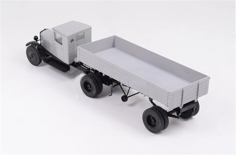 StartScaleModels ZIS-10 SOVIET TRUCK WITH TRAILER 1:43 Truck Pre-built Model