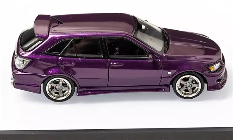 Mortal TOYOTA ALTEZZA GITA IS200 Exhibition HEC Limited Purple Limited Edition 1:64 Car Pre-built Model view3