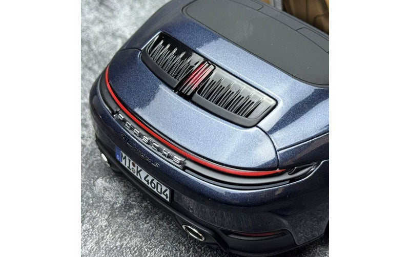 1:18 Porsche 911 (964) 2025 Blue NOREV Convertible DIECAST Car Model