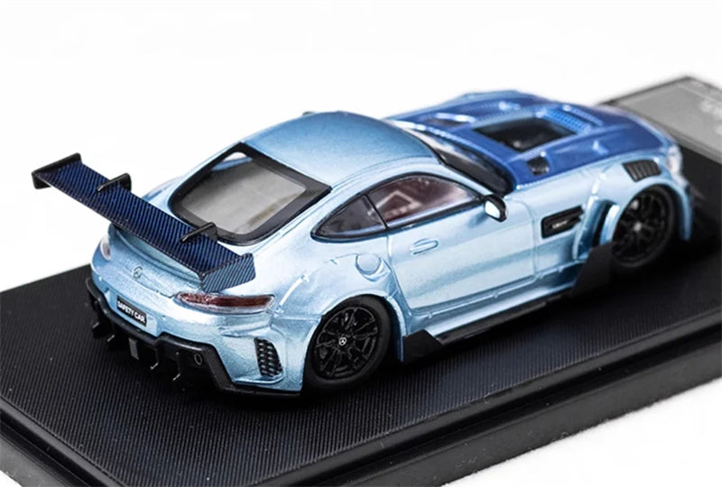 1:64 Mercedes Benz AMG GTS Widebody Ice Blue Rhino Model DIECAST Limited Edition 499pcs ONLY Model