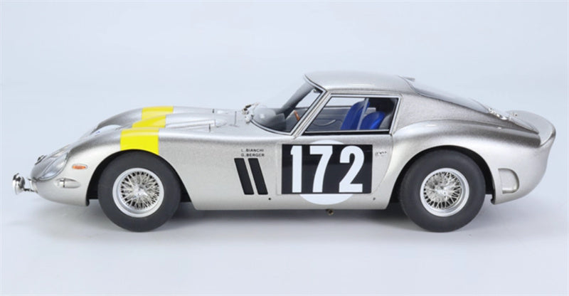 GT Spirit Ferrari 250GTO #172 silver Limited Edition 504PCS ONLY 1:18 Car Pre-built Model view3