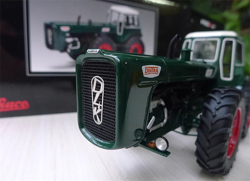 SCHUCO Dutra D4K tractor blackish green Limited Edition 1000PCS ONLY 1:32 Truck Pre-built Model