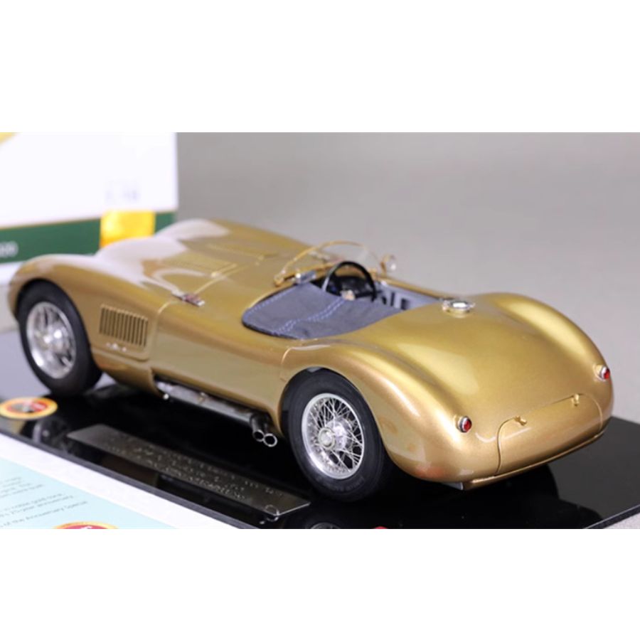 CMC Jaguar C-Type 1952 25th Anniversary Edition golden Limited Edition 1:18 DIECAST Car