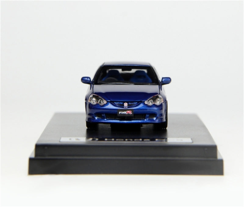 LCD-MODELS Honda Integra Type R DC5 Blue 1:64 car Pre-built Model view5