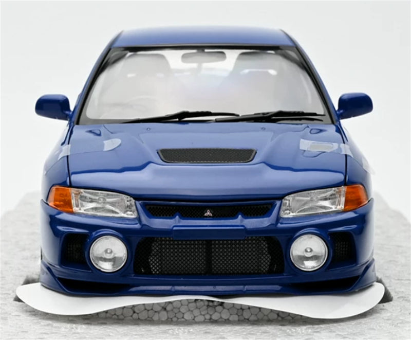 1:18 Mitsubishi Lancer Evolution IV  ice blue MOTORHELIX Limited Edition 499PCS ONLY DIECAST Model
