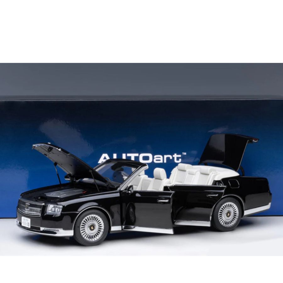 AUTOART Toyota Century Convertible Version Black 1/18 DIECAST car