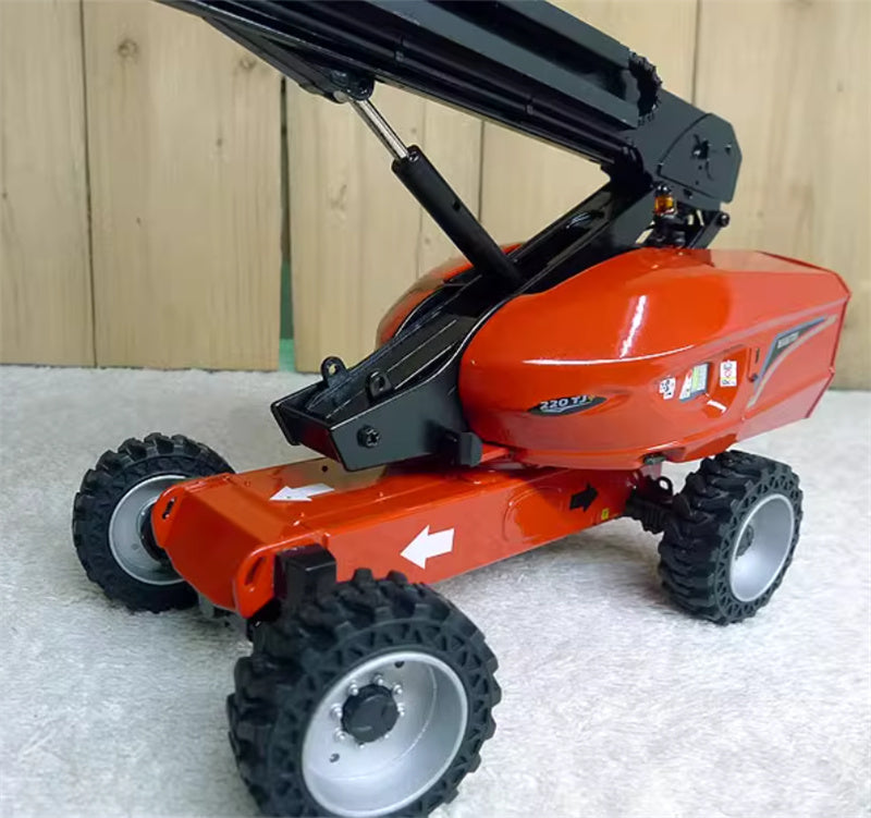 ROS Chariot Manitou TJ 220+ Telescopic Manitou Long Arm High Altitude Engineering Vehicle 1:32 Truck Pre-built Model