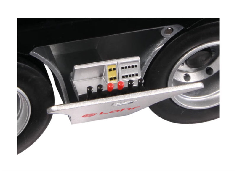 NZG Mercedes Benz Actros Lohr Black Benz logo + double-layer trailer KIT 1:18 DIECAST Truck Lorry