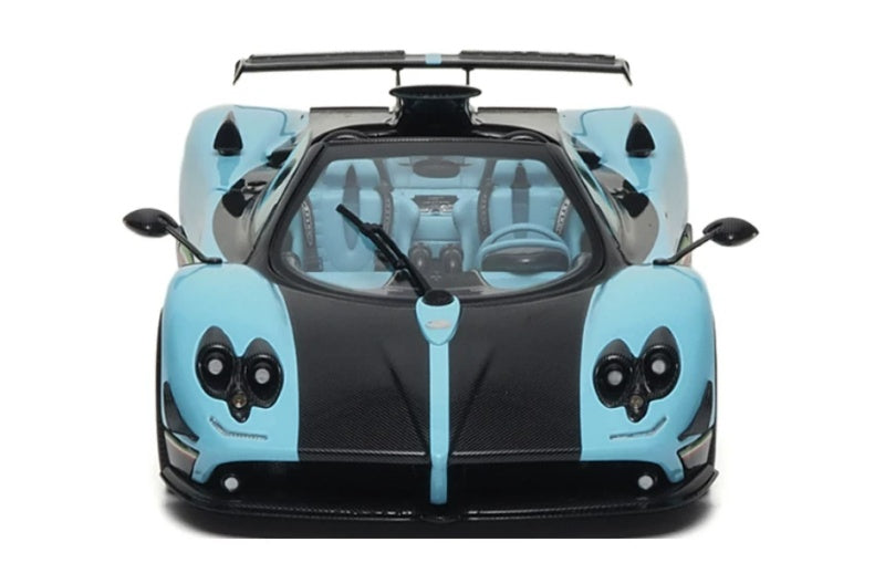 1:18 Pagani Zonda Uno Almost Real convertible version T Blue Diecast Model view12