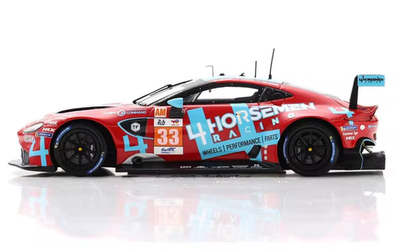 Spark Aston Martin Vantage AMR TF Sport Winner LMGTE Am 24H Le Mans 2022 1:43 Car Pre-built Model view5