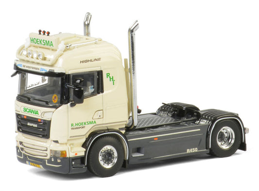 WSI  SCANIA R6 STREAMLINE HIGHLINE 4 x2 Hoeksma Transport 1:50 Truck Pre-built Model