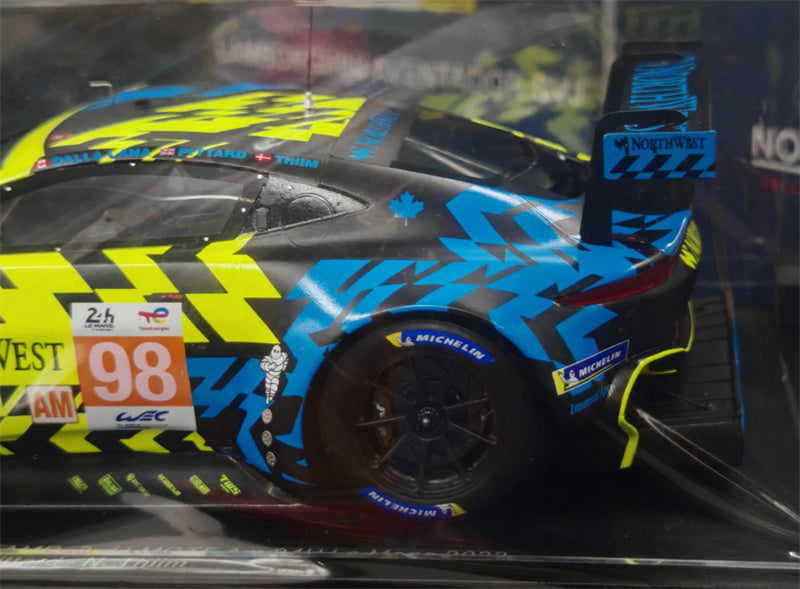 spark ASTON MARTIN - VANTAGE AMR NORTHWEST AMR - 3rd LMGTE AM 24H LE MANS 2022 #98 P.DALLA LANA - D.PITTARD - N.THIIM Michelin 1:18 Car Pre-built Model view6