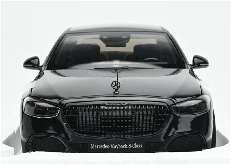 1:18 Mercedes Maybach S680 2023 Black - Black wheel hub Almost Real Limited Edition 1008PCS ONLY DIECAST Model