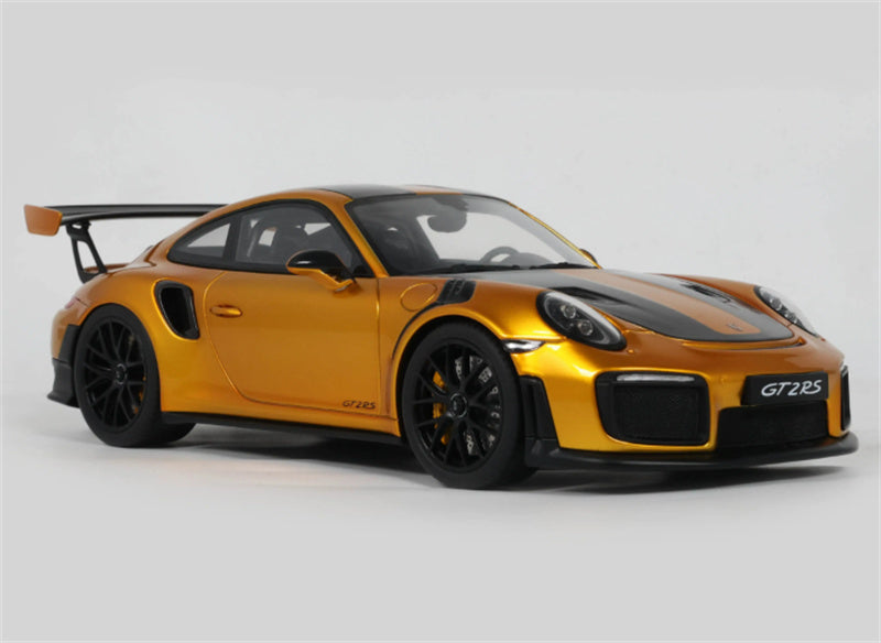 1:18 PORSCHE 911 (991.2) GT2 RS  Gold  GT SPIRIT w/ display box Limited Edition Resin Car Model