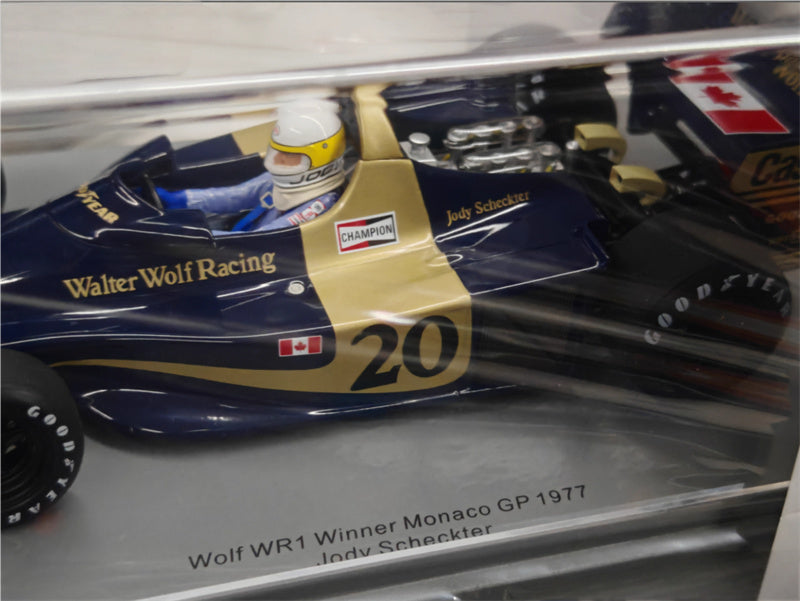 1:18 Wolf WR1 F1 1977 Spark Monaco GP Resin Car Model view10