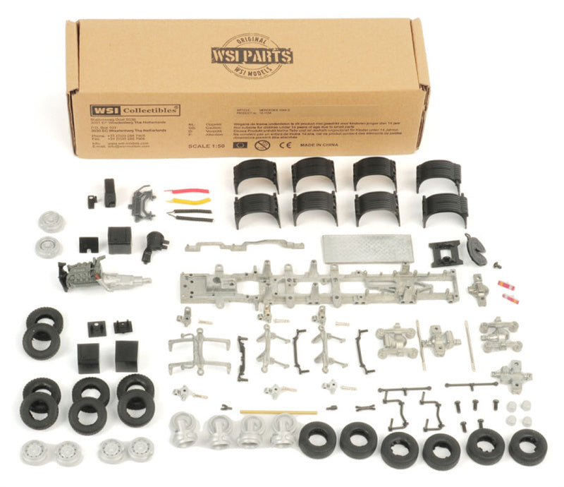 WSI BUILDING KIT CHASSIS M B 10X4 G Parts KIT 1:50 Truck Model