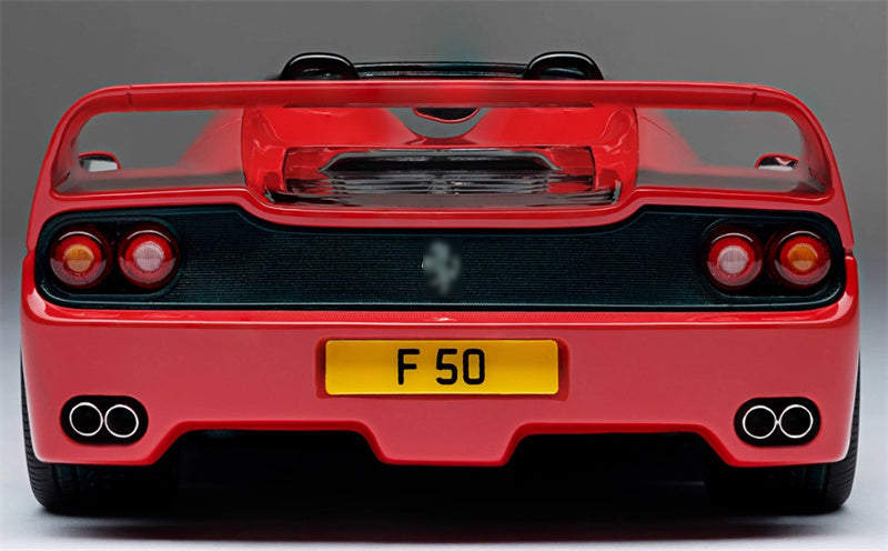 1:18 Ferrari F50 red Amalgam Convertible Resin Car Model view9