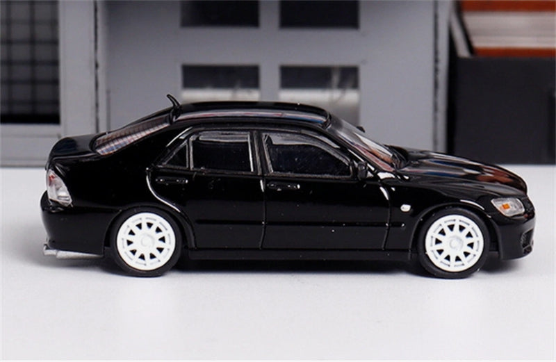 BBS Toyota Altezza RS200 SXE10 Black Limited Edition 499pcs ONLY 1:64 Car Pre-built Model