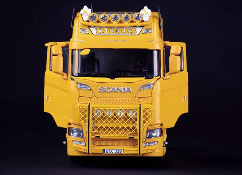 IMC SCANIA S Series HIGH ROOF 8x4 Tabergs Open Door 1/50 Truck Pre-built Model