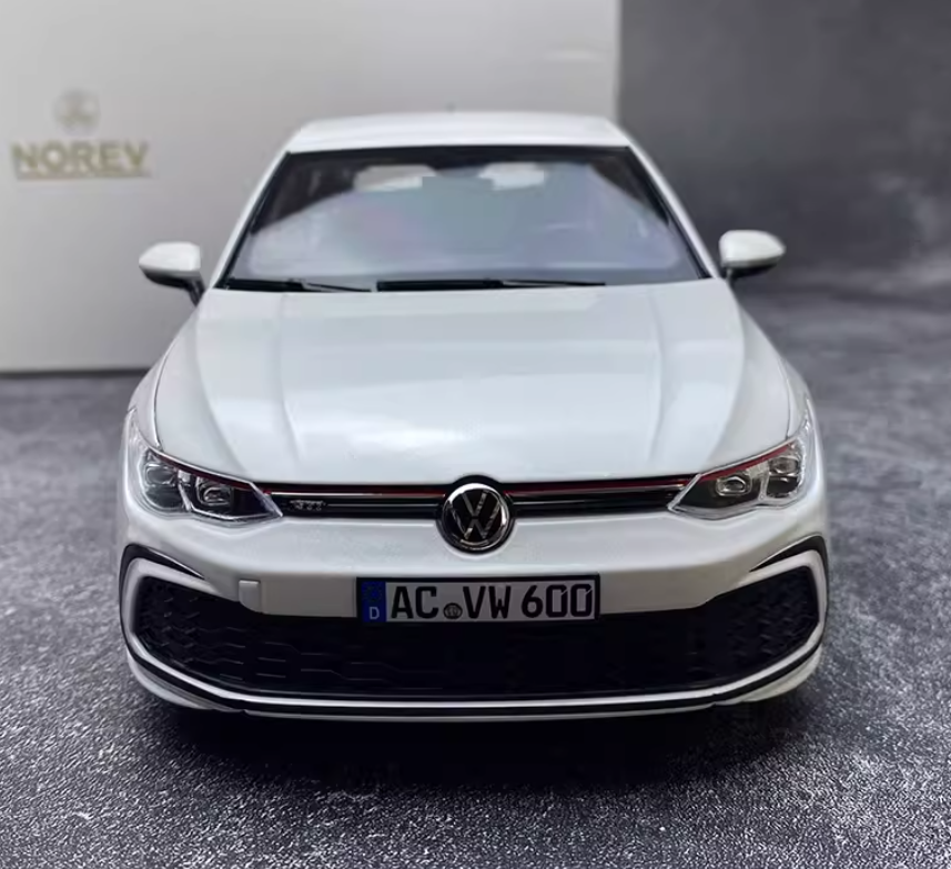 1:18 Volkswagen Golf GTI 2020 white  NOREV 8th generation DIECAST car Model