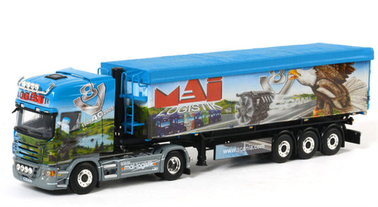 WSI Scania R(5) Topline 4x2 Kipoplegger Volume (star) Mai 1:50 Truck Pre-built Model