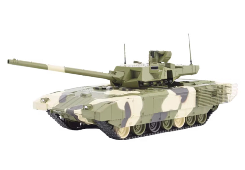 Modimio Russian T-14 Armata 4th generation main battle tank Camouflage coating 1:43 Tank Pre-built Airliner Model Display view1